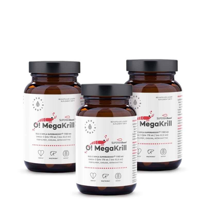 Aura herbals Aura Herbals -  Zestaw OMegaKrill