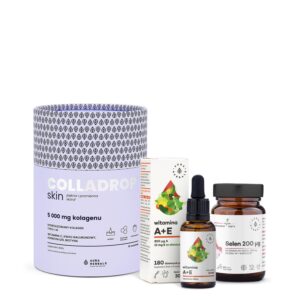 Aura herbals Aura Herbals -  Zestaw PROMIENNA SKÓRA