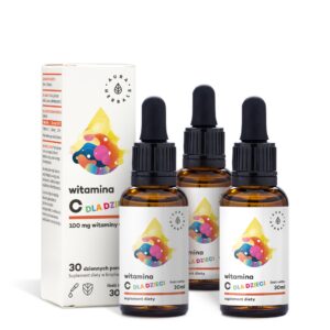 Aura herbals Aura Herbals -  Zestaw Witamina C dla dzieci na 3 miesiące