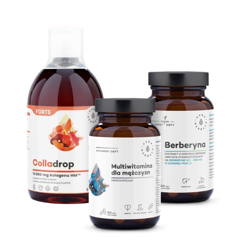 Aura herbals Aura Herbals -  Zestaw dla niego