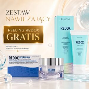 Krem Hydronium ColyFine + Peeling Redox GRATIS - Zestaw Nawilżający