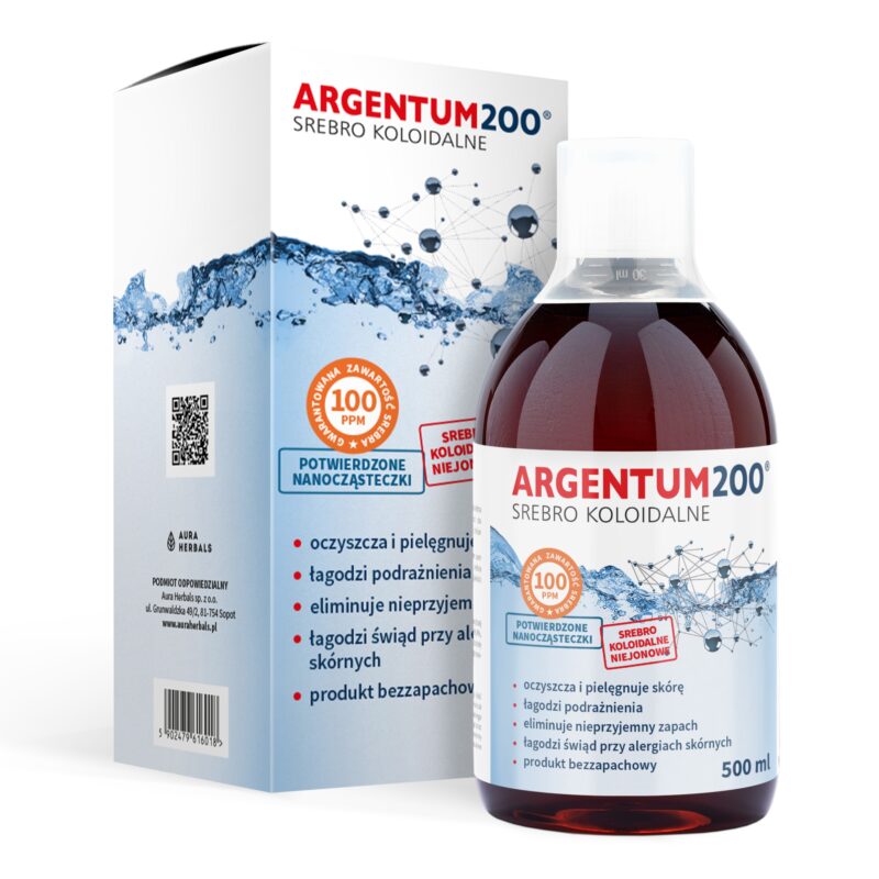 Aura herbals Aura Herbals -  Srebro Koloidalne 100 ppm