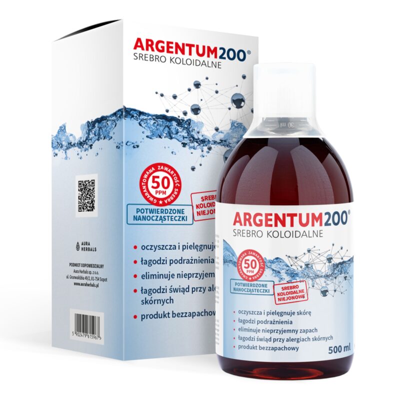 Aura herbals Aura Herbals -  Srebro Koloidalne 50 ppm