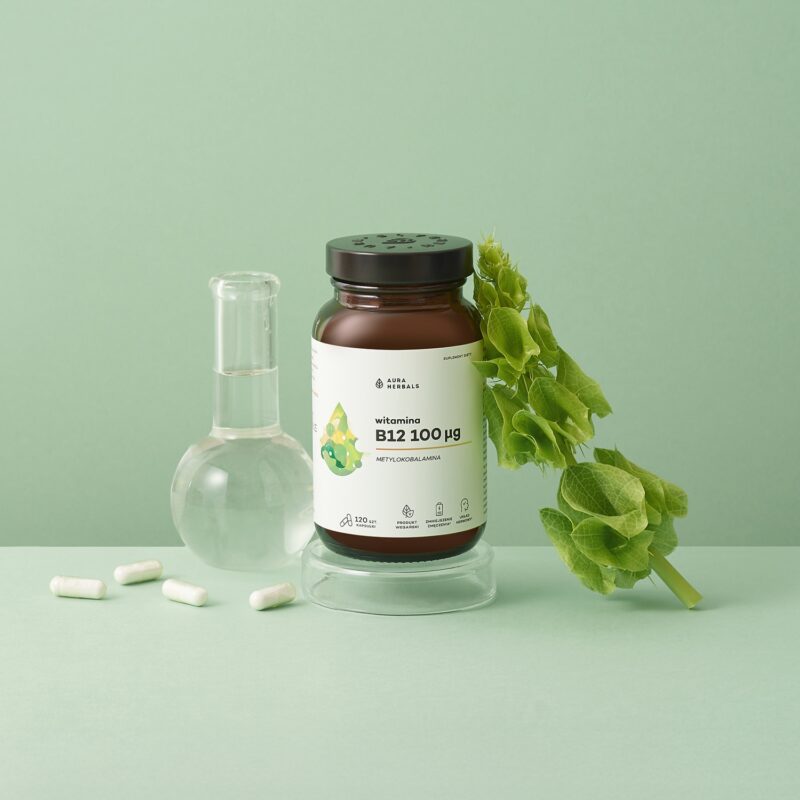 Aura herbals Aura Herbals -  Witamina B12 100 µg