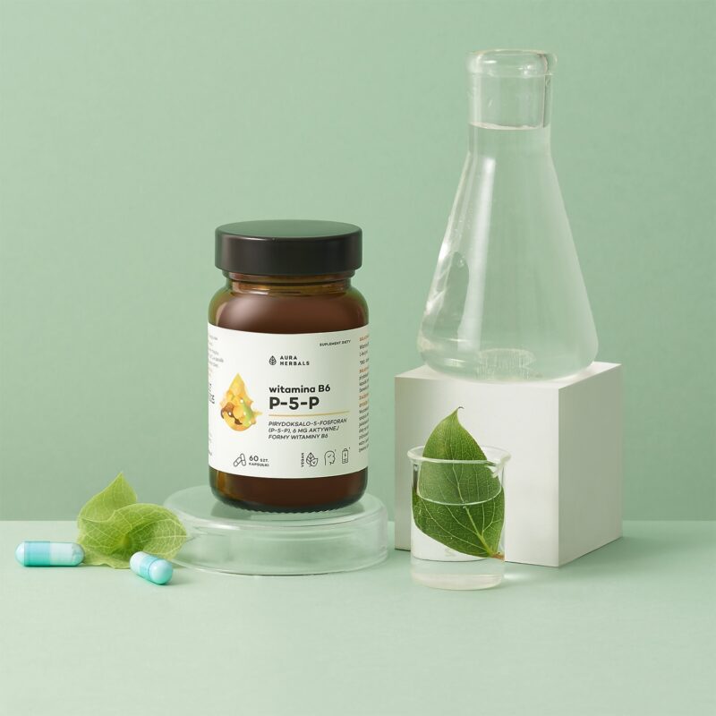 Aura herbals Aura Herbals -  Witamina B6 P-5-P 6 mg