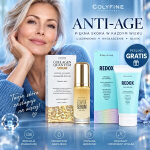 Kolagen Quantum Serum + Peeling REDOX gratis - Zestaw Anti-Age