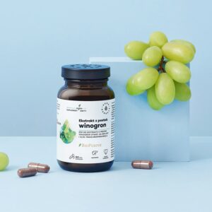 Aura herbals Aura Herbals -  Ekstrakt z pestek winogron 550 mg