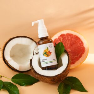 Aura herbals Aura Herbals -  Witamina D3 2000 IU Vegan