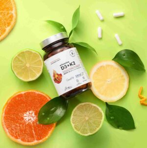 Aura herbals Aura Herbals -  Witamina D3 4000 IU + K2