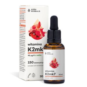 Aura herbals Aura Herbals -  Witamina K2 90 µg