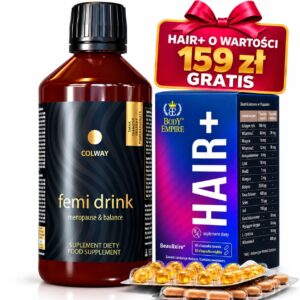 Zestaw Femi Drink  Menopause & Balance + Hair+ Gratis