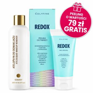 Zestaw Atelopłyn do demakijażu i Peeling korundowy REDOX Gratis
