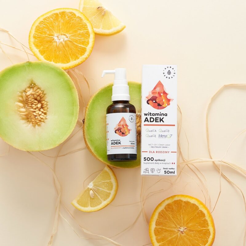 Aura herbals Aura Herbals -  Witamina ADEK dla rodziny